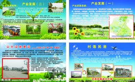 新农村展板系列