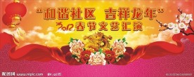 2012年春节活动背景