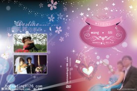 婚礼光盘盒封面设计