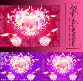 水晶之心情人节