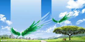 城市环保宣传展板