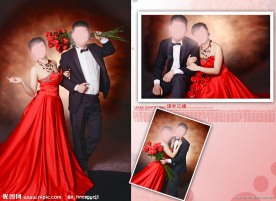 婚纱照模版