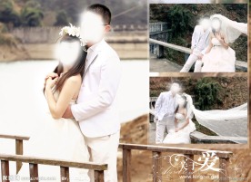 婚纱照模版