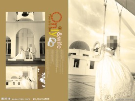 婚纱照模版