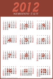 2012日期