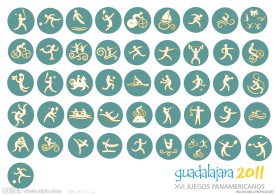 2011年泛美运动会体育图标