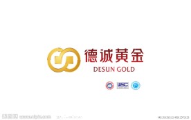 德诚黄金 logo