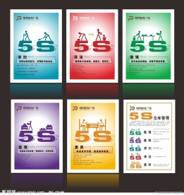 企业管理展板设计模板