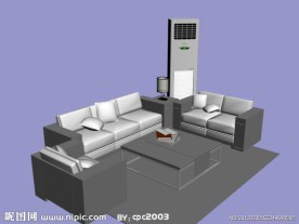 3D沙发组合模型