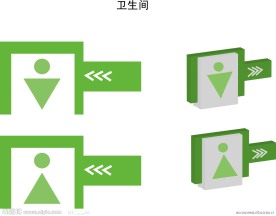 卫生间标志