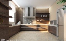 简约现代风格厨房效果图