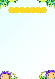 儿童海报写真背景