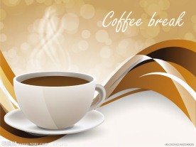 动感线条咖啡背景