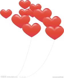 情人节 气球 爱心