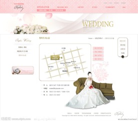 婚礼 网页模板
