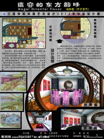 毕业设计 室内展板