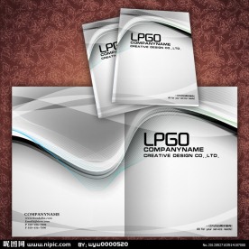 企业画册封面设计模板