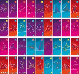 2012年伦敦奥运会体育图标