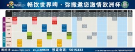 2012年欧洲杯赛程表