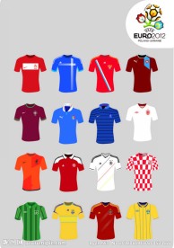 2012欧洲杯16强球衣