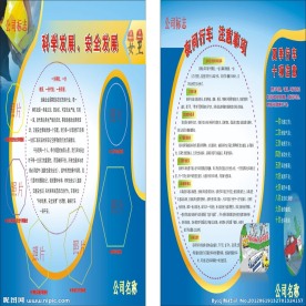 安全月板报设计
