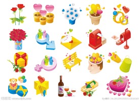 20款情人节主题元素