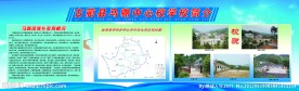 学校简介展板