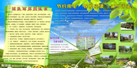 环保宣传展板