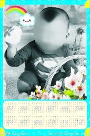 2013宝宝 日历模版