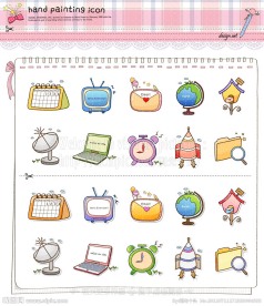手绘图标