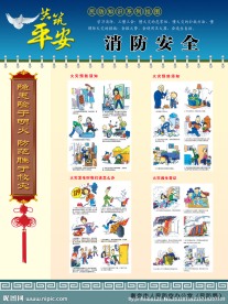 消防安全知识展板
