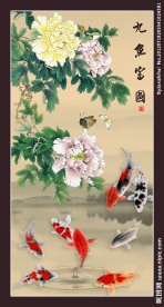 牡丹国画