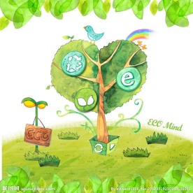 卡通环保素材