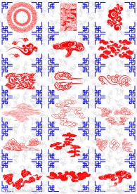 失量花纹集合 祥云