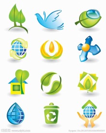 绿色生态环保图标