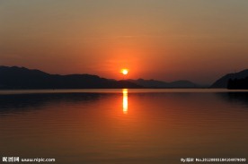 庐山西海日出