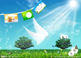 天使婚纱摄影素材