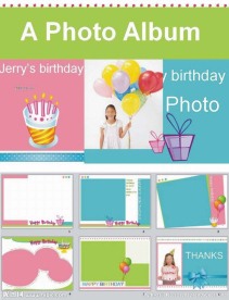 庆祝生日PPT模板图片