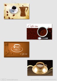 咖啡卡片