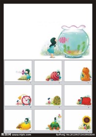 卡通 儿童 PPT 模板