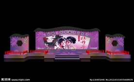 舞台背景效果图设计