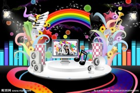 舞台背景效果图设计