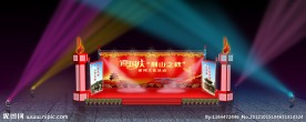 舞台背景效果图设计