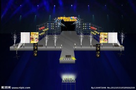 舞台背景效果图设计