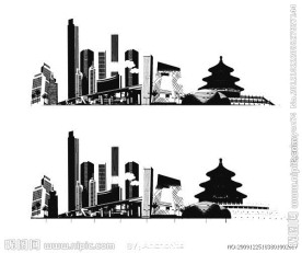 北京城市剪影 北京映像