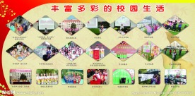 学校活动展板