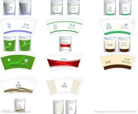 纸杯 卫生局标志 环保纸杯（标志 logo缺失）