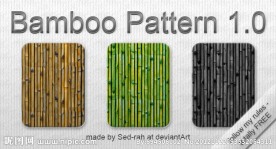 竹子背景图案