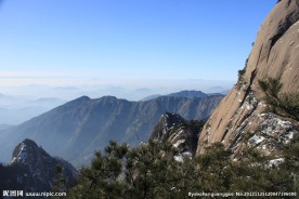 黄山冬日风景