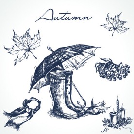 生活用品手绘图标